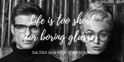 Life is too short for boring glasses